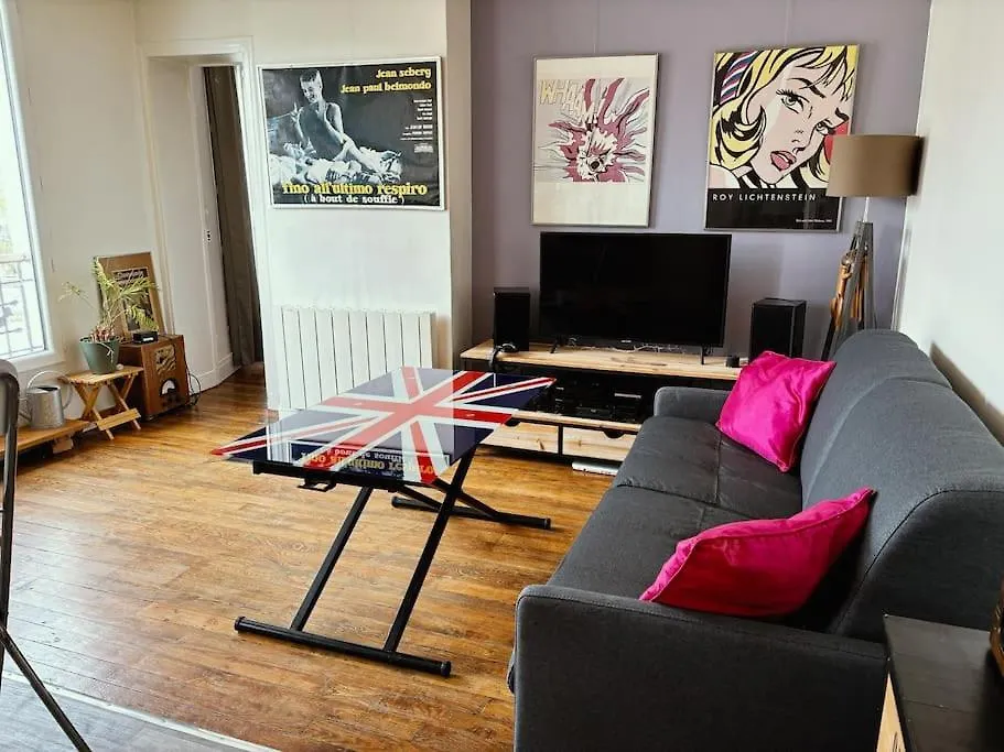 Jo Paris - Devant Ce 2 Pieces, Calme Et Lumineux Apartment 0*,  France